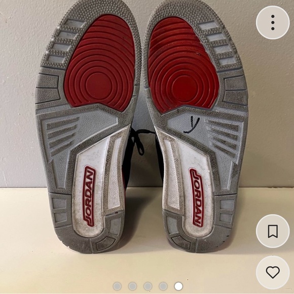 Mike Jordan Legacy 312 in black suede. Size 13. - Picture 5 of 5